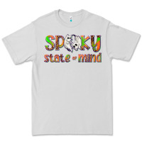 Dove Grey Spooky State of Mind Premium Tee - texasbilliewilder