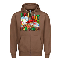 Chestnut i put out for santa Zipper Hoodie - MaliasSmallBusiness