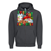 Smoke i put out for santa Zipper Hoodie - MaliasSmallBusiness