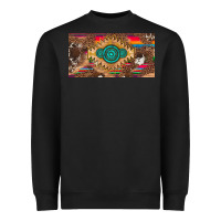 Black western gemstone and leopard with serape licanse plate Heavyweight Sweatshirt - Artiststas