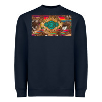 Navy western gemstone and leopard with serape licanse plate Heavyweight Sweatshirt - Artiststas