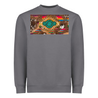 Storm western gemstone and leopard with serape licanse plate Heavyweight Sweatshirt - Artiststas