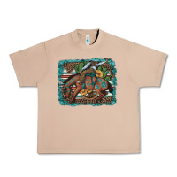 Burro bucking bronco cowboy rodeo cactus and sunflowers Urban Heavy Tee - Artiststas