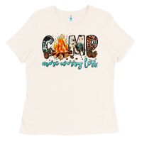 Bone camp more worry less Ladies Tee - JahusDesignShop