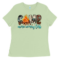 Matcha camp more worry less Ladies Tee - JahusDesignShop