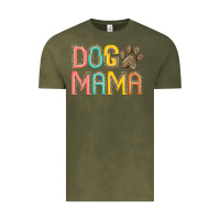 Vintage Olive dog mama Vintage Tee - JahusDesignShop