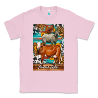Bubblegum Pink Western Farm Life Classic Tee - LillyAllenDesigns