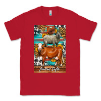 Red Western Farm Life Classic Tee - LillyAllenDesigns