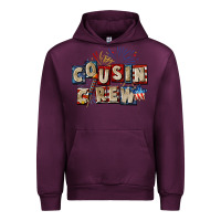 Mauve Wine Cousin crew 4th of july Urban Hoodie - CowGirlArtShop
