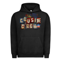 Pigment Black Cousin crew 4th of july Urban Hoodie - CowGirlArtShop