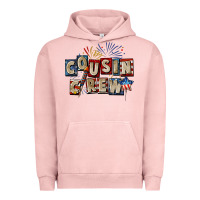 Pigment Salmon Cousin crew 4th of july Urban Hoodie - CowGirlArtShop