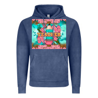 Vintage Denim teacher floral pencil tumbler Vintage Hoodie - BundleAndBundleShop