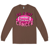 Chestnut go fight tackle cancer Long Sleeve Tee - MaliasSmallBusiness