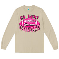 Mushroom go fight tackle cancer Long Sleeve Tee - MaliasSmallBusiness