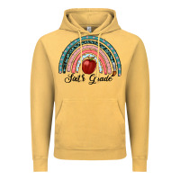 Vintage Mustard sixth grade rainbow Vintage Hoodie - RanaPortraitStore