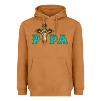 Meerkat Papa Jesus with Cross Heavyweight Hoodie - Bettercallsaul