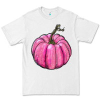 White breast cancer awereness pumpkin Premium Tee - RanaPortraitStore