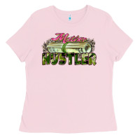 Bubblegum Pink mother hustler Ladies Tee - Zillion Design Studio