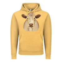 Vintage Mustard charolais Vintage Hoodie - JahusDesignShop