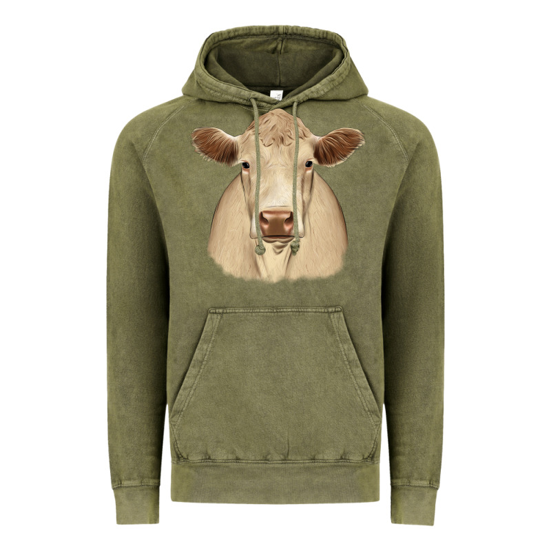 Charolais Vintage Hoodie by JahusDesignShop | Teevron