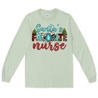 Matcha santa s favorite nurse Long Sleeve Tee - JahusDesignShop