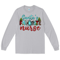 Moon Dust santa s favorite nurse Long Sleeve Tee - JahusDesignShop