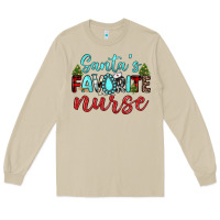 Mushroom santa s favorite nurse Long Sleeve Tee - JahusDesignShop