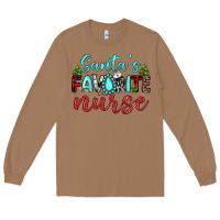 Toasted Coconut santa s favorite nurse Long Sleeve Tee - JahusDesignShop
