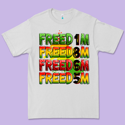 Freedom Freedom Freedom Freedom 1865 Premium Tee Designed By Zillion Design Studio