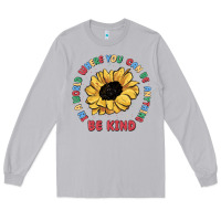 Moon Dust in a world where you can be anything be kind Long Sleeve Tee - MaliasSmallBusiness