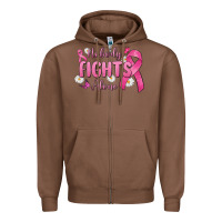Chestnut nobody fights alone Zipper Hoodie - MaliasSmallBusiness