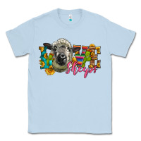 Dusty Blue Western Love Sheeps Classic Tee - LillyAllenDesigns
