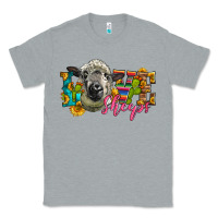 Heather Grey Western Love Sheeps Classic Tee - LillyAllenDesigns