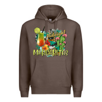 Coffee Midnight Margaritas Premium Hoodie - texasbilliewilder