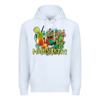 White Midnight Margaritas Premium Hoodie - texasbilliewilder