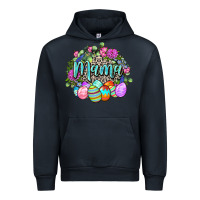 Navy Easter Mama Happy Easter Day Urban Hoodie - CowGirlArtShop