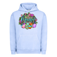 Pigment Grape Ice Easter Mama Happy Easter Day Urban Hoodie - CowGirlArtShop