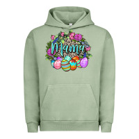 Pigment Oil Green Easter Mama Happy Easter Day Urban Hoodie - CowGirlArtShop