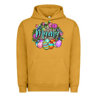 Pigment Peanut Butter Easter Mama Happy Easter Day Urban Hoodie - CowGirlArtShop
