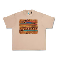Burro leopard serape background Urban Heavy Tee - AdoDesignShop