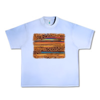 Grape Ice leopard serape background Urban Heavy Tee - AdoDesignShop