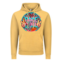 Vintage Mustard race girl with leopard and peace hand Vintage Hoodie - AdoDesignShop