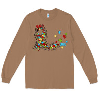 Toasted Coconut autism awareness Long Sleeve Tee - MaliasSmallBusiness