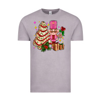 Vintage Zinc christmas tree cake and nutcracker with gifts ado Vintage Tee - AdoDesignShop