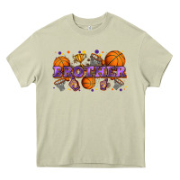 Mossy brother basketball Heavy Core Tee - Zillion Design Studio