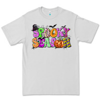 Dove Grey Spooky Season Premium Tee - texasbilliewilder