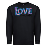 Black Love Teacher Life Premium Sweatshirt - Bettercallsaul