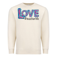 Sandshell Love Teacher Life Premium Sweatshirt - Bettercallsaul