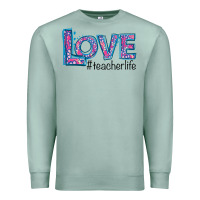 Seafoam Love Teacher Life Premium Sweatshirt - Bettercallsaul