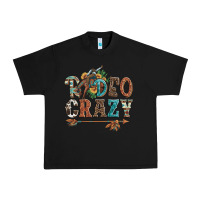 Black rodeo crazy bucking bronco cowboy Urban Heavy Tee - Artiststas
